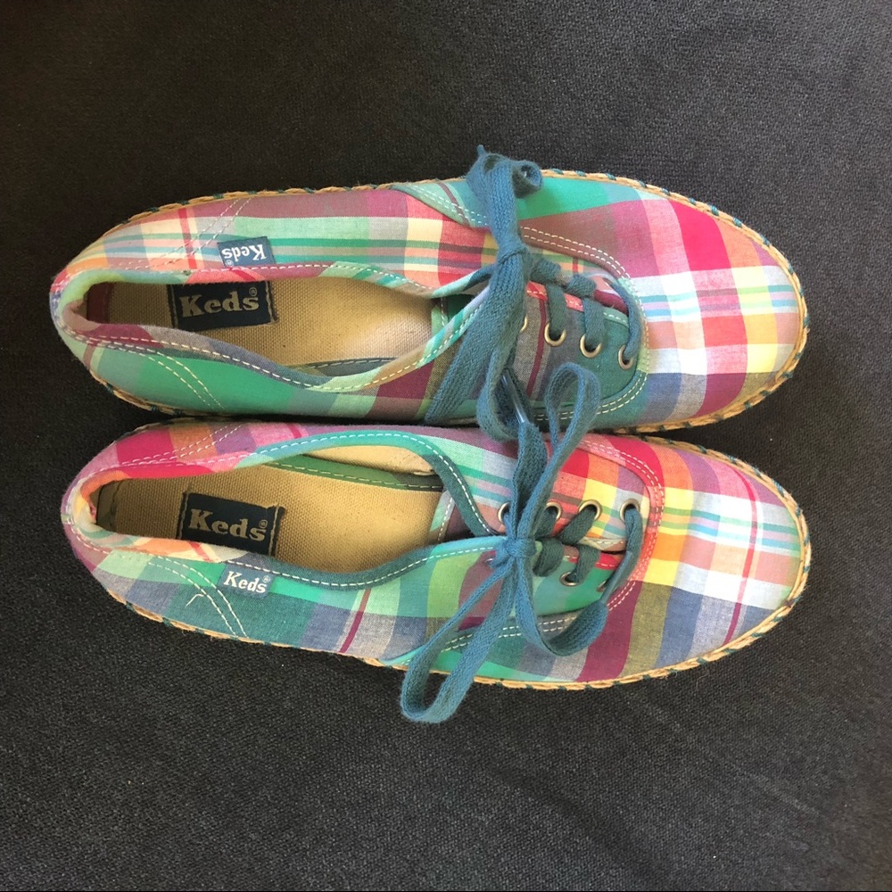Cute little plaid keds